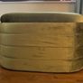 Green Velvet Ottoman with storage Image 2