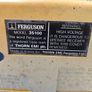 Faulty Vintage B&W Television Ferguson CRT TV Image 3