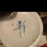 Antique blue and white Ridgeway Bordaux, Stoke on Trent pottery Vase.. Image 5