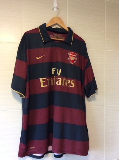 Arsenal Jersey. Official Nike Arsenal Mens Third Jersey Season 2007/2008. Original From The Time. Not A Modern Remake.