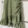 BNWT Stradivarius Green Floral Dress Size S Image 4