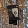 Champagne Sequin Party Dress BNWT Size 18 Image 2