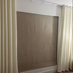 Blinds2Go Roman beige electric,brand new