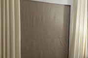 Blinds2Go Roman beige electric blinds x3
