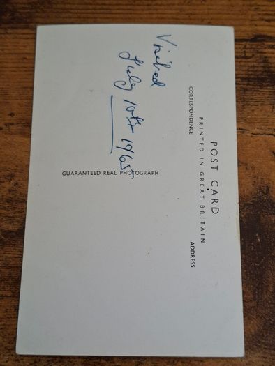Old Postcard Nicholas Ferrar's Grave, St John Churchyard, Little Gidding - free standard postage