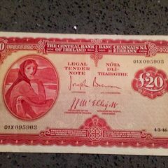 1946 Lady Lavery Twenty Pound Note