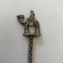 Antique Moroccan Dirham Coin Souvenir Spoon Image 3