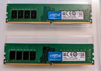 Crucial 16gb DDR4 (2x 8gb) RAM