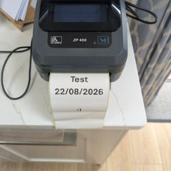 Zebra printer ZP 450