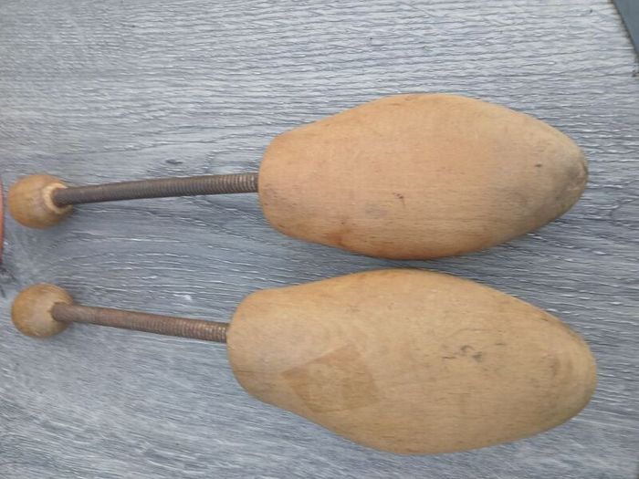 Pair of Vintage Wooden Shoe Stretchers