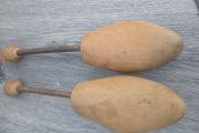 Pair of Vintage Wooden Shoe Stretchers