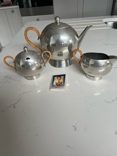 Pewter Tea Set