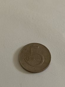 1968 Czechoslovakian 5 korun