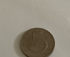1968 Czechoslovakian 5 korun