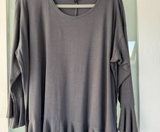 Mary Grant dark anthracite Ladies long sleeve top