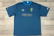 Umbro Sweden Training Jersey Shirt Mens Large