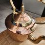 Two antique polished kettles in brass and copper. Stunning. Image 4