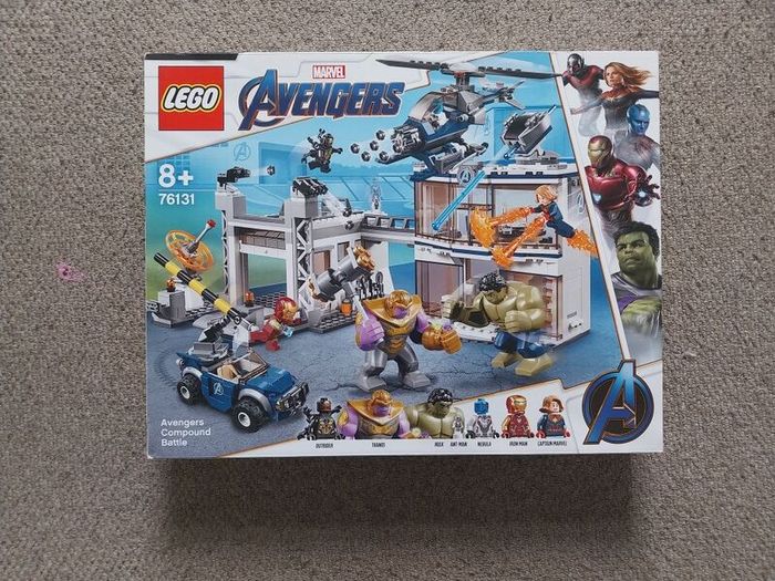 Brand new and factory sealed LEGO Marvel Avengers Compound Battle set