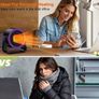 Portable Fan Heater, Quick Heating Personal Desk Heater with Overheating Protection, Quiet Mini Heat Image 4