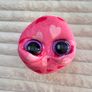 Ty Smitten the Pink with Hearts Frog approx. 14 cm. Used Please see photos Image 7