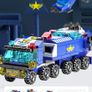 6IN1 Building Blocks City Fire Car Police Truck Engineering Crane Tank Helicopter Bricks Set Toys Works with Lego  for Children Kids Image 2