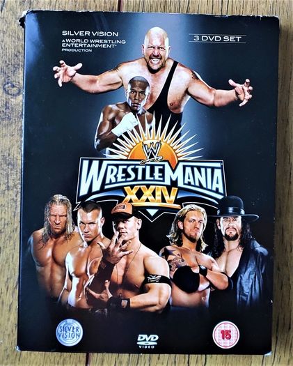 Wrestlemania 24 - Metal Case - Colletors Edition