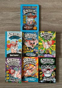7 Captain Underpants Books - Children's Books
