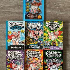 7 Captain Underpants Books - Children's Books