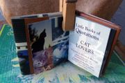 Cat Lovers Quotations For Fans of Our Feline Friends, miniature cat book
