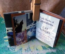Cat Lovers Quotations For Fans of Our Feline Friends, miniature cat book