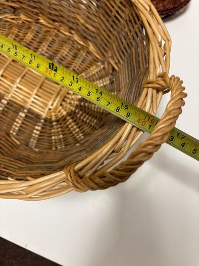 collection of various wicker baskets