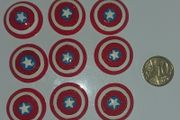 Captain America Resin Cabochon