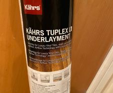 Kahr's Tuplex (LT) underlay for luxury vinyl tiles