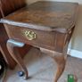 Small wooden side table Image 3
