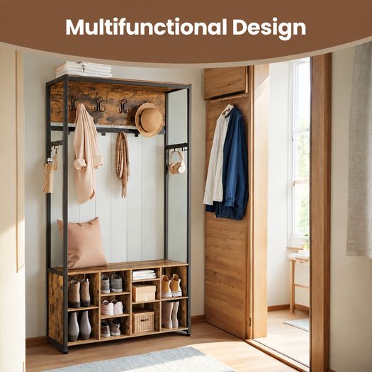 New clothes and shoe rack storage unit - FREE P&P