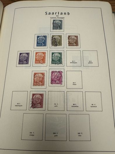 Stamp album GERMANY