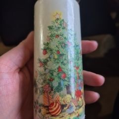 Vintage Christmas Candle