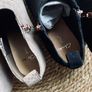 Clarks plus Lorenzo Ocean Black Suede wedge booties Image 10