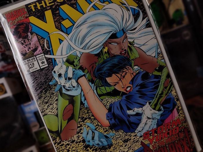 The Uncanny X-Men ! Issue #312 ! Storm & Yukio at The Mercy of Phalanx ! 1994 ! by Marvel !