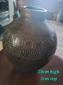 Beautiful earthenware vase