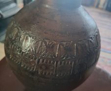 Beautiful earthenware vase