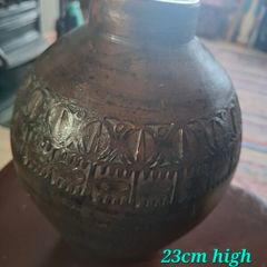 Beautiful earthenware vase