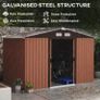 Garden shed 6ftx9ft Image 4