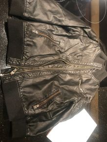 Kids leather jacket