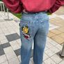 Ed Hardy x Bershka trousers, practically new Size 38-40, baggy/oversized fit Image 5