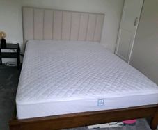 King size bed and mattress