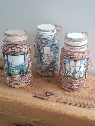 Vintage Glass Jar