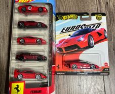 Ferrari set hot wheels premium
