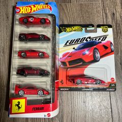 Ferrari set hot wheels premium