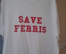 Ferris Bueller's Day Off T shirt Save Ferris